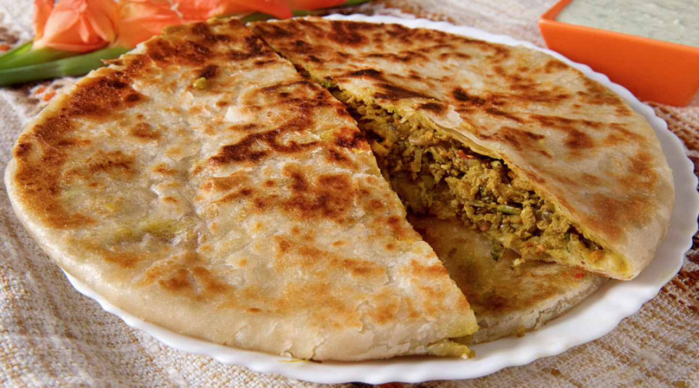 Cook Mutton Keema Paratha to make a delectable breakfast