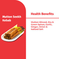 MUTTON SEEKH KEBAB