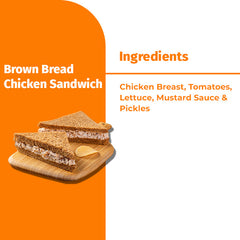 BROWN BREAD CHICKEN SANDWICH