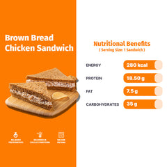 BROWN BREAD CHICKEN SANDWICH