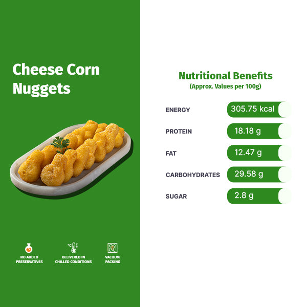 CHEESE CORN NUGGETS