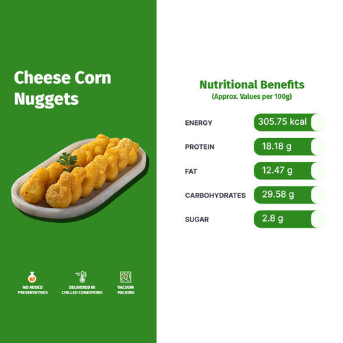 CHEESE CORN NUGGETS