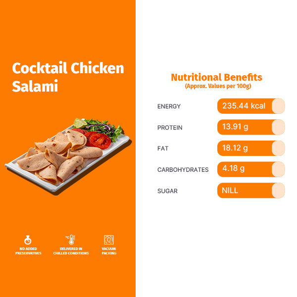COCKTAIL CHICKEN SALAMI