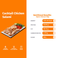 COCKTAIL CHICKEN SALAMI