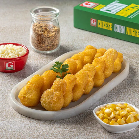 CHEESE CORN NUGGETS