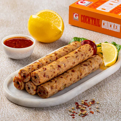 COCKTAIL CHICKEN SEEKH KEBAB