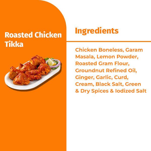 ROASTED CHICKEN TIKKA