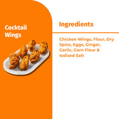 COCKTAIL WINGS