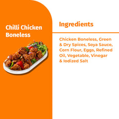 CHILLI CHICKEN BONELESS