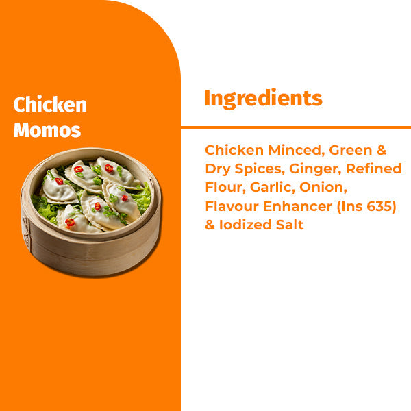 CHICKEN MOMOS