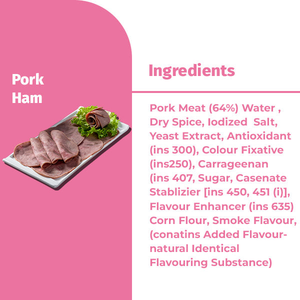 PORK HAM Green Chick Chop