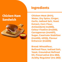 CHICKEN HAM SANDWICH