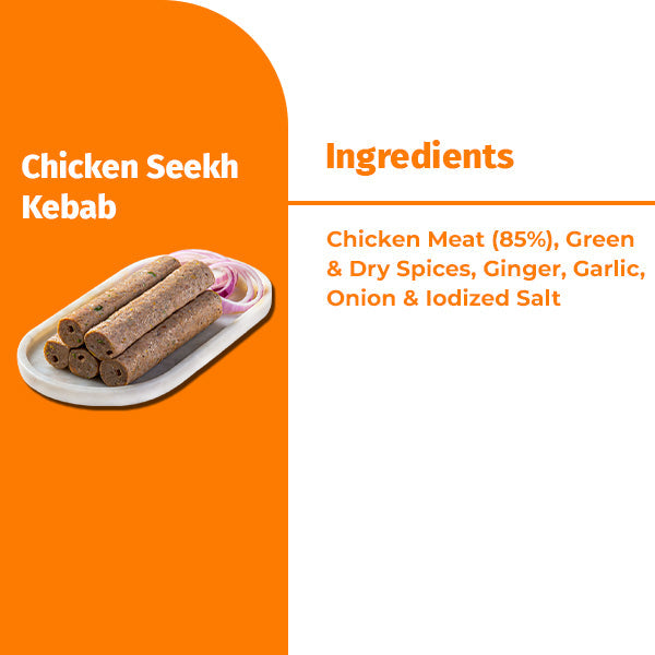 CHICKEN SEEKH KEBAB
