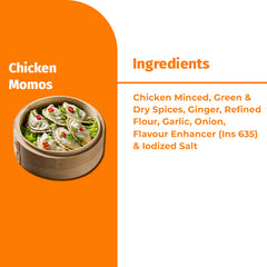 CHICKEN MOMOS