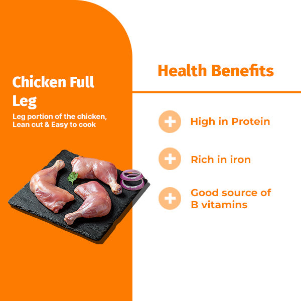 CHICKEN FULL LEG Green Chick Chop
