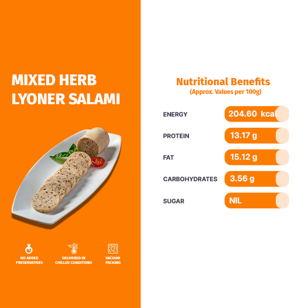 MIXED HERB LOYNER SALAMI