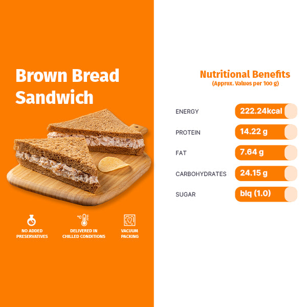 BROWN BREAD CHICKEN SANDWICH
