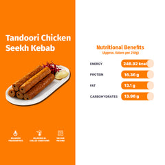 TANDOORI CHICKEN SEEKH KEBAB