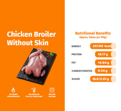 CHICKEN BROILER WITHOUT SKIN