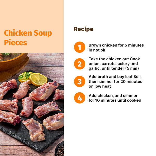 CHICKEN SOUP PIECES