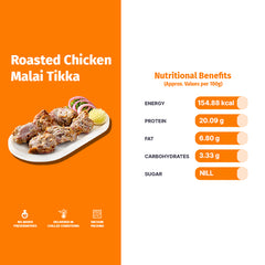 ROASTED CHICKEN MALAI TIKKA