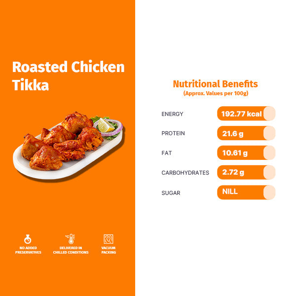 ROASTED CHICKEN TIKKA