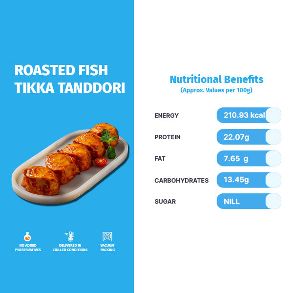 ROASTED FISH TIKKA