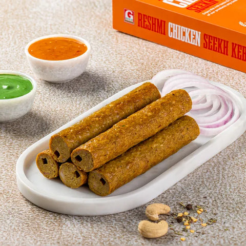 RESHMI CHICKEN SEEKH KEBAB