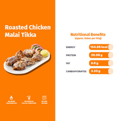 ROASTED CHICKEN MALAI TIKKA