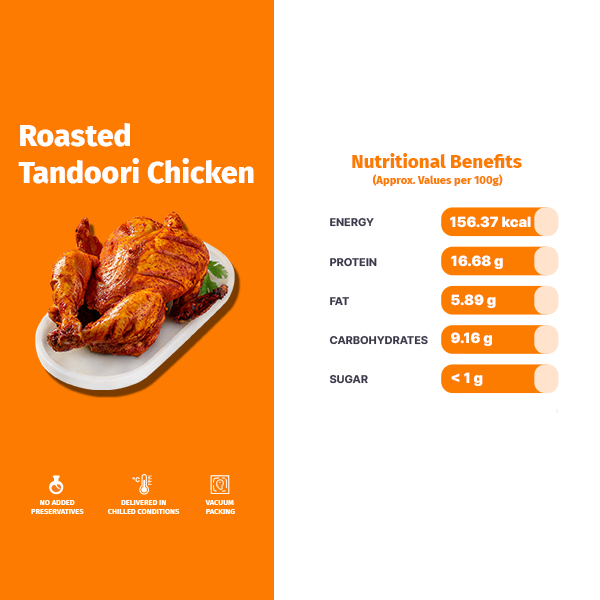 ROASTED TANDOORI CHICKEN