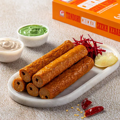 TANDOORI CHICKEN SEEKH KEBAB